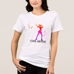 Camisa Estilo K-pop para Amantes de Música”Elegant