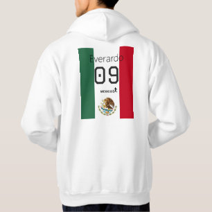 Camisa Estilo México Impressão Posterior Orgulho N