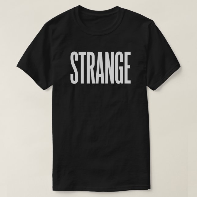 Camisa Estranha #1 (Tamanho Grande) (Frente do Design)