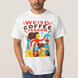 camisa estranha do café