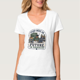 Camisa Estudo Modo Ativado Futuro Em Andamento, Es