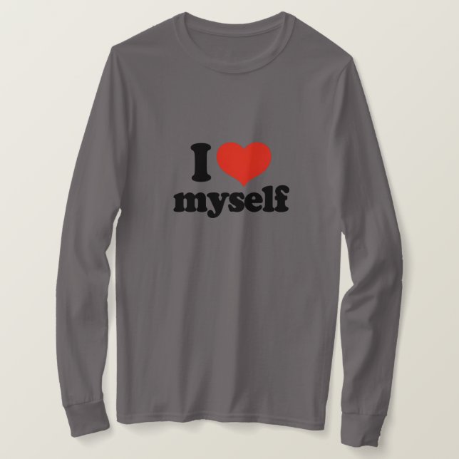 Camisa "Eu me amo" (Frente do Design)
