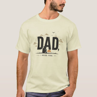 Camisa Eu Sinto Saudades de Você, Pai | Memorial M