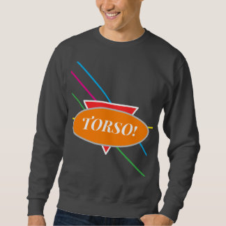camisa explicando onde está seu tronco
