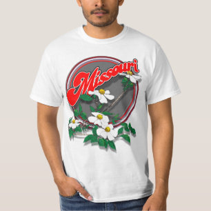Camisa F/B do dogwood de Missouri