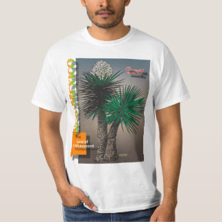 Camisa F/B do mapa da mandioca de New mexico