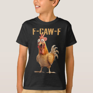 Camisa F-caw-f de Humor de Frango - Cota Inadequad