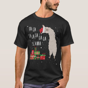Camisa Fa La Llama - Natal Llama