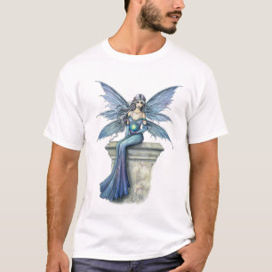 Camisa Fada Gótica Celeste Azul, T-Shirt