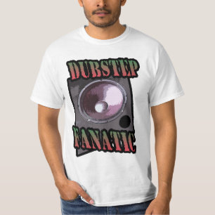 camisa fanático baixa do dubstep