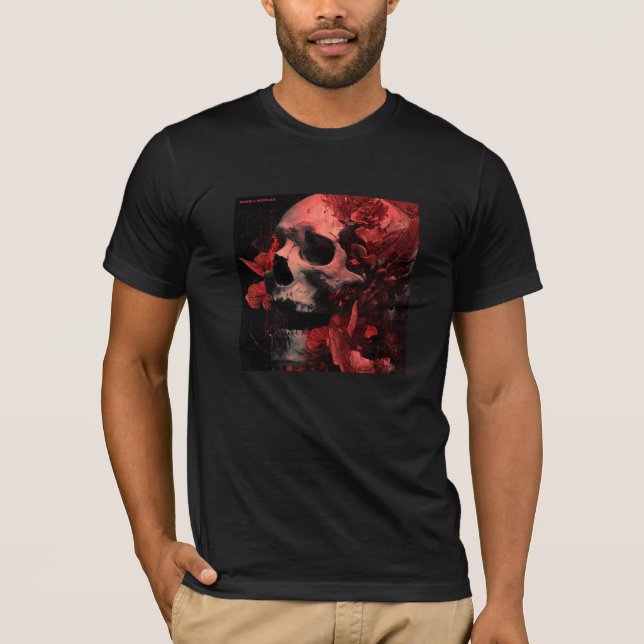 Camisa Fangll Morges - Crânio Gótico (Frente)
