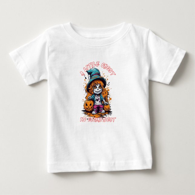 Camisa Fantasma Bonita | Halloween Tee | Halloween (Frente)