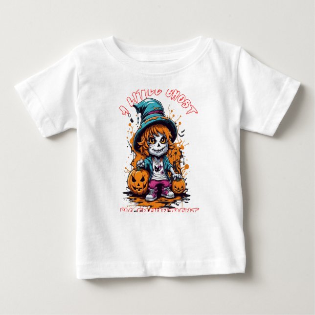 Camisa Fantasma Bonita | Halloween Tee | Halloween (Frente)