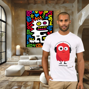 Camisa Fantasma Vermelha   IMMERSION - Por Design 