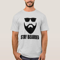 Camisa farpada da barba T da estada dos homens