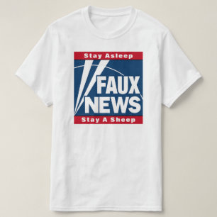 Camisa Faux News - Continue Dormindo Continue send