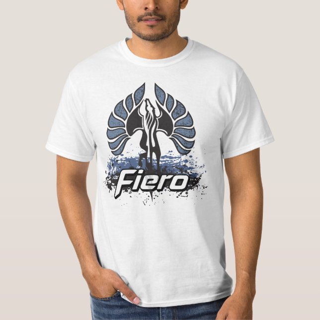 Camisa feita sob encomenda de Pontiac Fiero t (Frente)