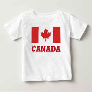 Camisa feita sob encomenda do dia de Canadá