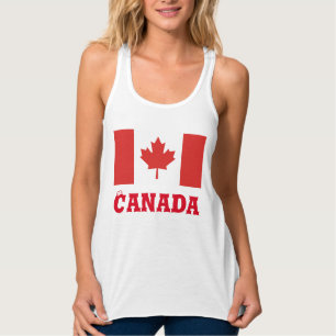 Camisa feita sob encomenda do dia de Canadá