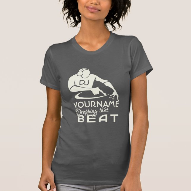 Camisa feita sob encomenda do DJ - escolha o (Frente)