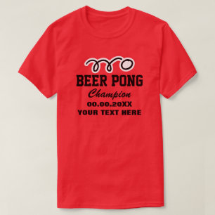 Camisa feita sob encomenda do jogo t do bebendo do