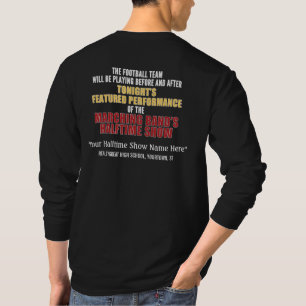 Camisa feita sob encomenda engraçada da mostra de