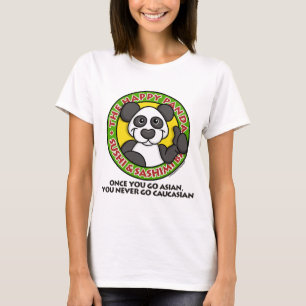 Camisa feliz 3 da panda