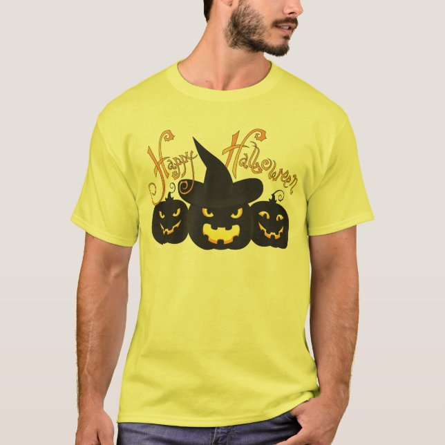 Camisa Feliz de Halloween (Frente)