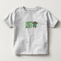 Camisa Feliz Dia de São Patrício com Babado