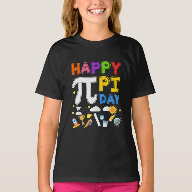 camisa feliz dia do pi (Frente)