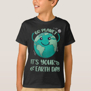 Camisa Feliz do Dia da Terra 2025 Vá Aviar
