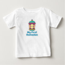 Camisa Feliz Lanterna do Ramadão para Crianças