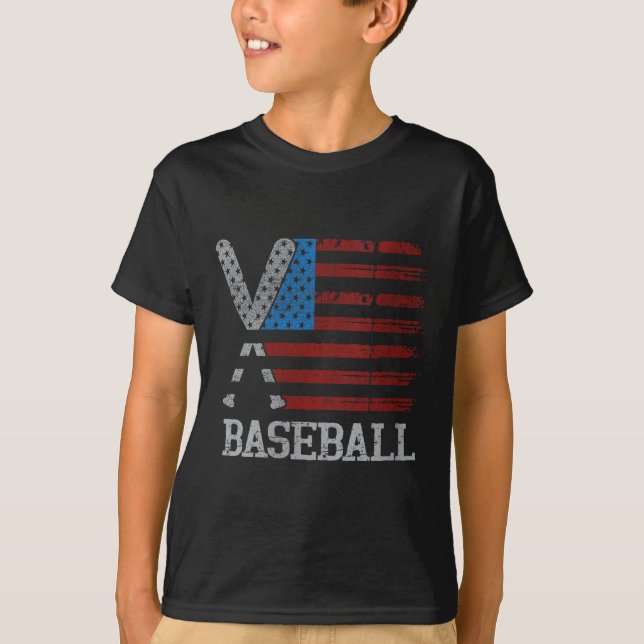 Camisa Feminina com Bandeira dos EUA e Tacos de Be (Frente)