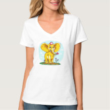 Camisa Feminina de Elefante Amoroso – Macia e Conf