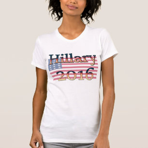 Camisa Feminina Eleição Presidencial Hillary 2016