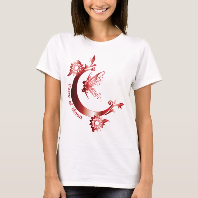 Camisa Feminina Fada da Lua (Frente)