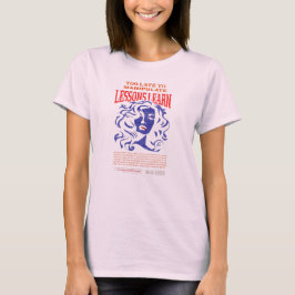 CAMISA FEMININA MANIPULATE LESSONS LEARN T