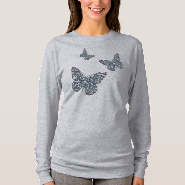 Camisa Feminina Monarca Nórdica (Frente)