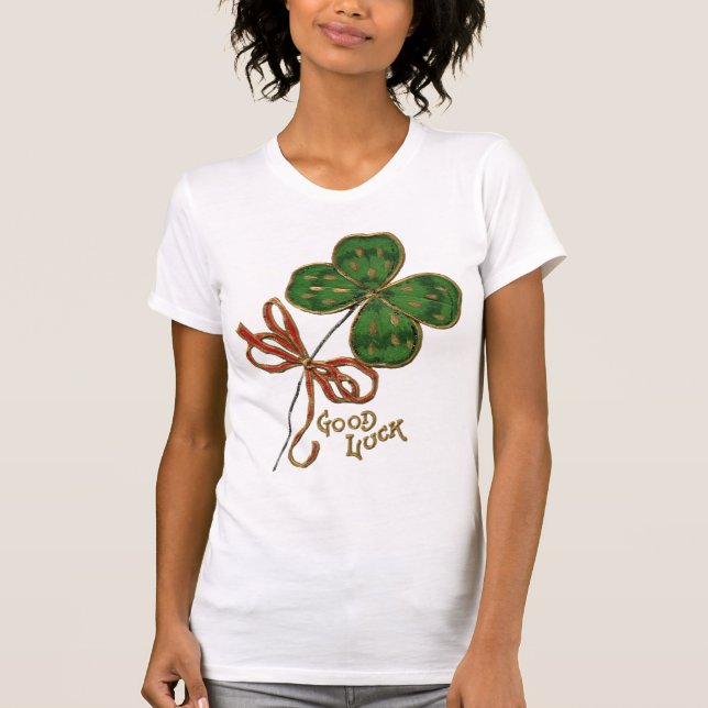 Camisa Feminina Sorte dos Irlandeses (Frente)