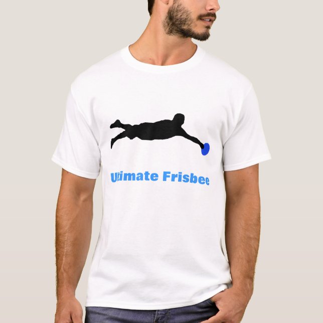 Camisa final do Frisbee (oferta) T (claro) (Frente)