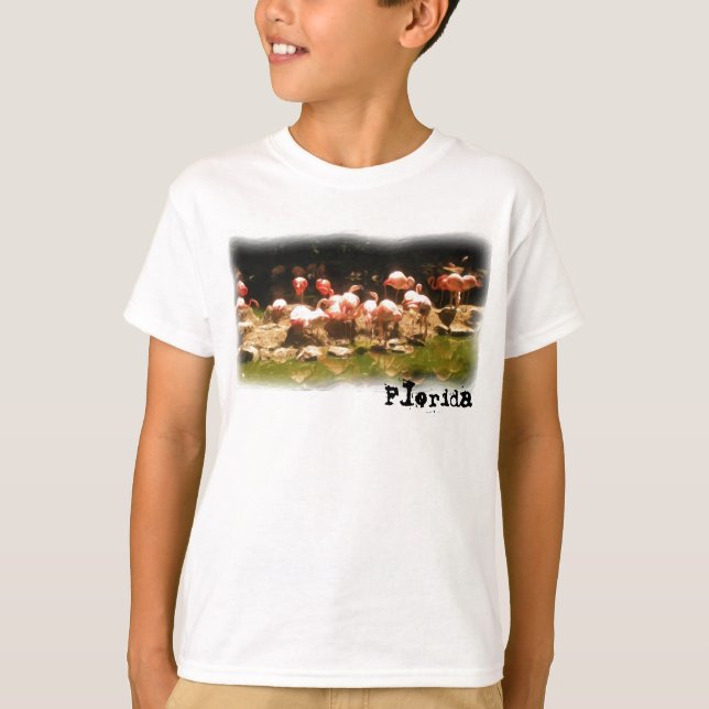 Camisa flamingo da Flórida (Frente)