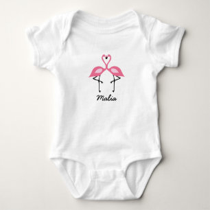 Camisa Flamingo Tutu Rosa
