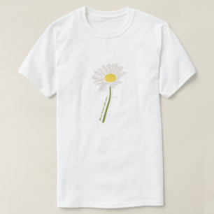 Camisa Flor - Cores Brancas