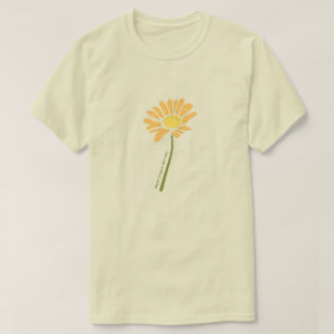 Camisa Flor - Cores Laranja