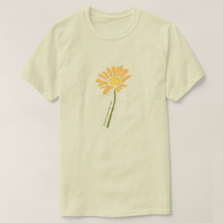 Camisa Flor - Cores Laranja