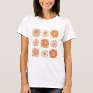 Camisa Floral Boho Verificada | Teto da Flor Retro