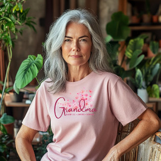 Camisa Floral Da Vovó Orgulhosa