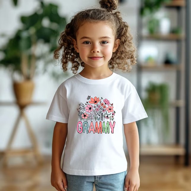 Camisa Floral "Melhor Grammy de Todos os Tempos" | (Criador carregado)