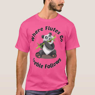 Camisa Flute Players Flute T Treble Maker Music Gi