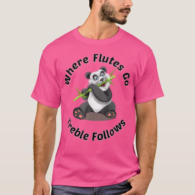Camisa Flute Players Flute T Treble Maker Music Gi (Frente)